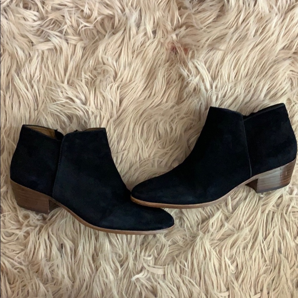 Sam Edelman Petty Suede Ankle Boots size 8